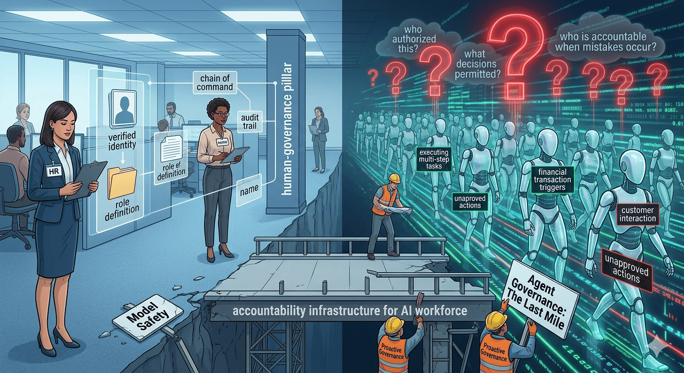 The Emerging AI Workforce Has No HR Department