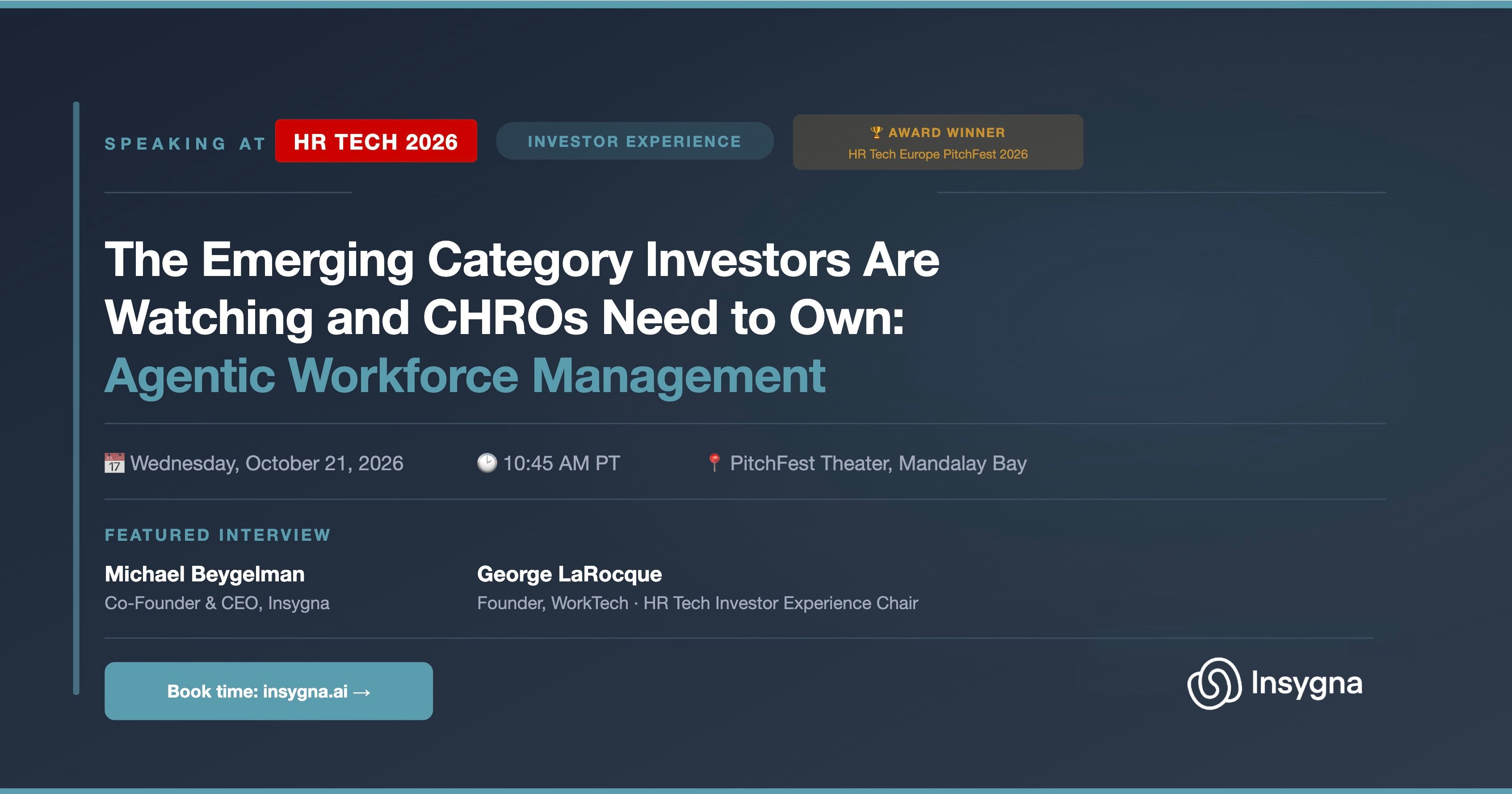 HR Tech 2026 October 20-22 | Mandalay Bay, Las Vegas