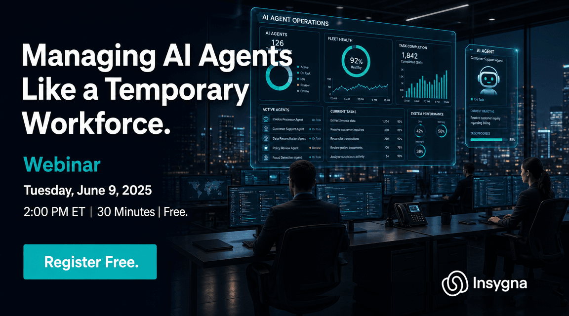 Webinar: Managing AI Agents Like a Temporary Workforce