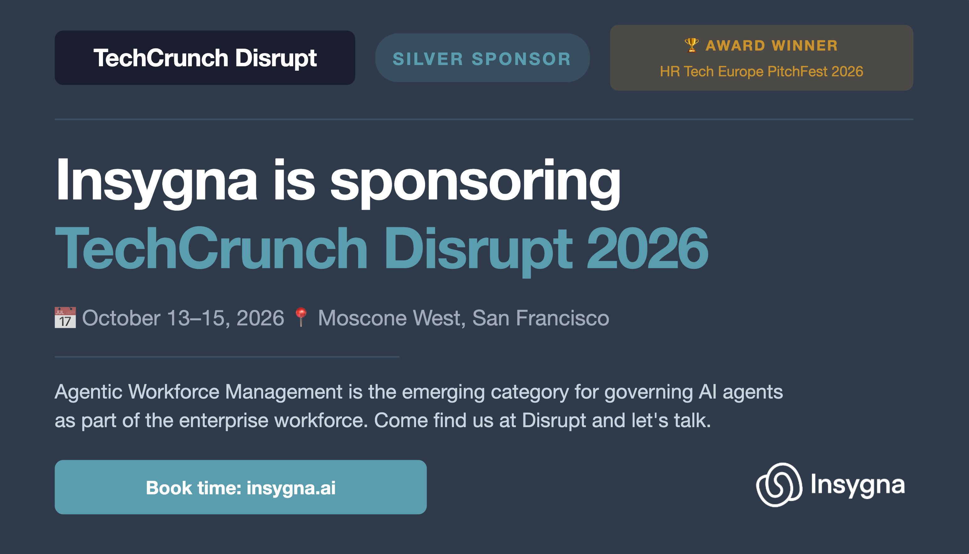 TechChrunch Disrupt 2026 October 13-15 | Moscone West, San Francisco